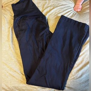Maternity navy blue pixie pants